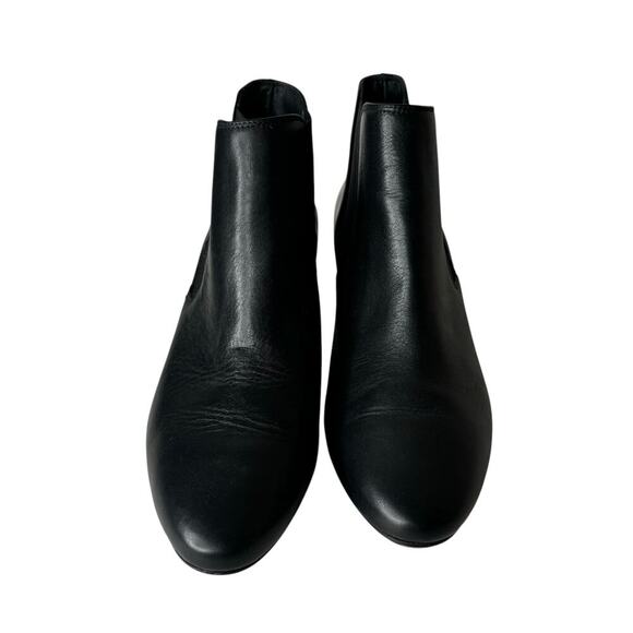 Paul Green Nell Hydro Water Resistant Leather Booties Black Size 6.5 - Picture 4 of 7